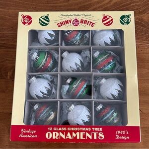 Shiny Brite Ornaments